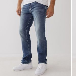 True Religion Men’s Ricky Straight Leg Jeans